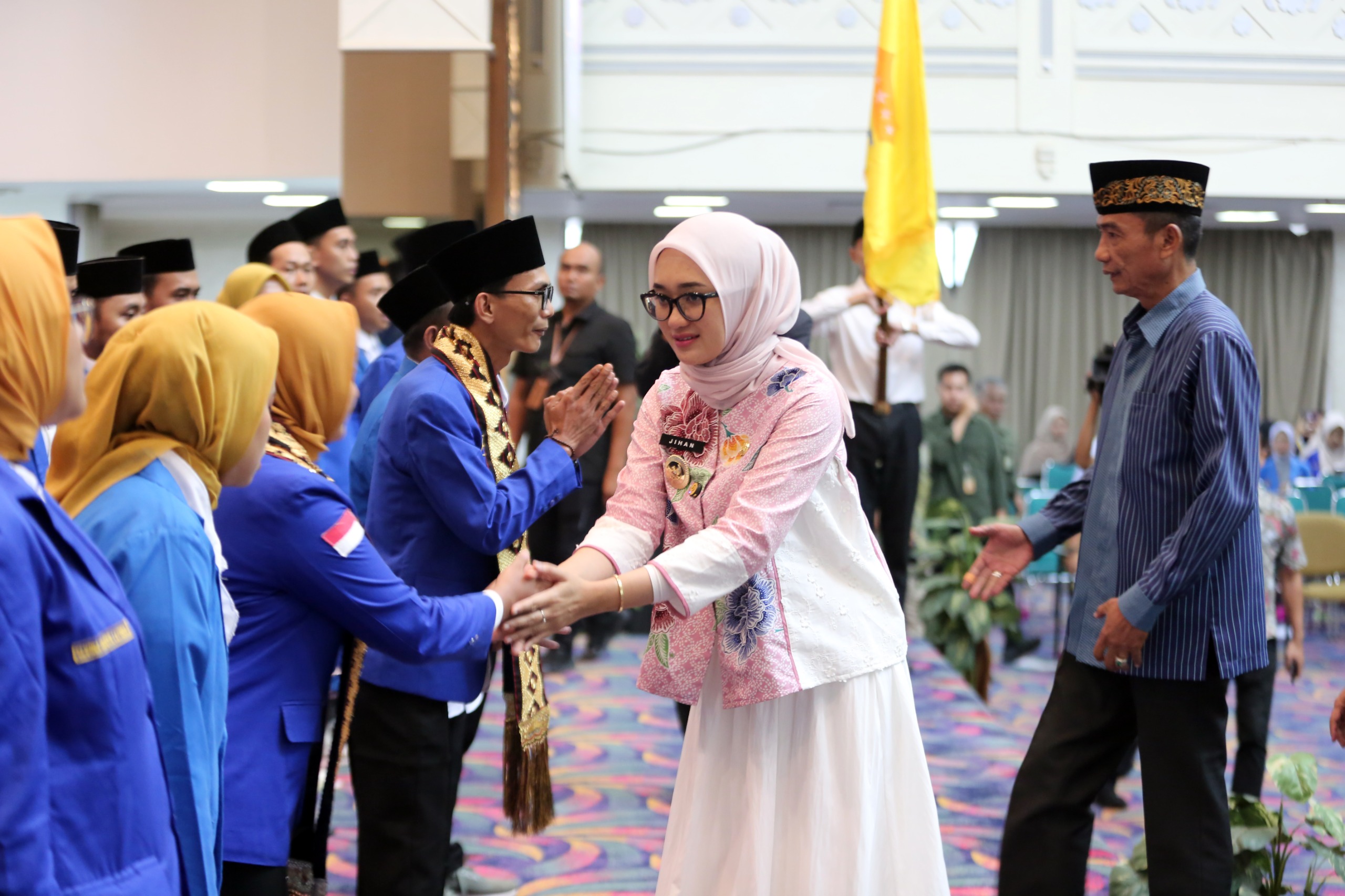 Read more about the article Wagub Jihan Nurlela Hadiri Halal Bihalal dan Pelantikan Pengurus Koordinator Cabang PMII Lampung Hasil Muspimda VIII Tahun 2025