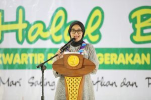 Read more about the article Wamabida Pramuka Lampung Jihan Nurlela Hadiri Halal Bihalal Kwarda Pramuka di Lampung Timur