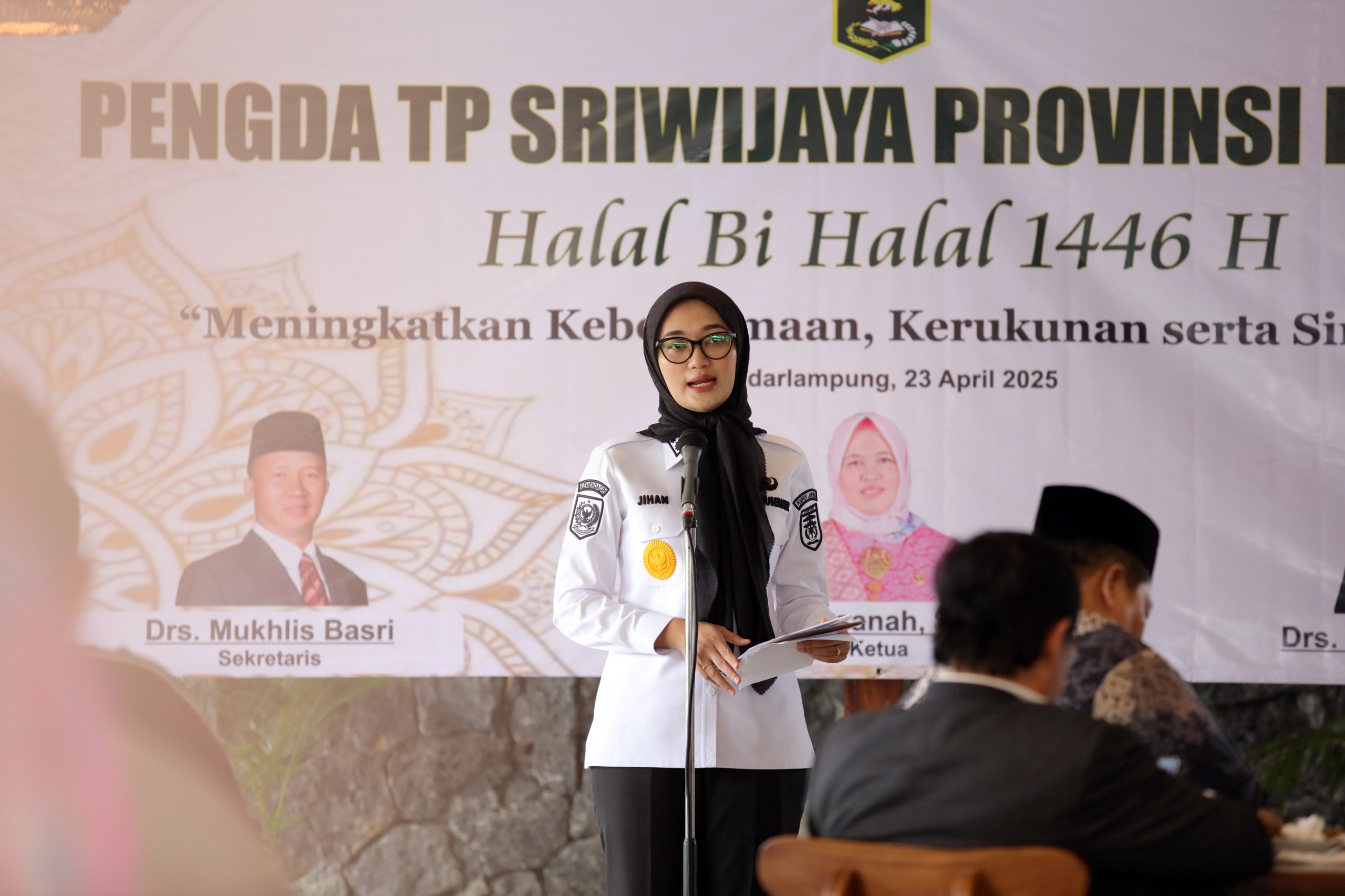Read more about the article Wagub Jihan Nurlela Hadiri Halalbihalal TP Sriwijaya, Beri Apresiasi atas Kontribusi yang Signifikan dalam Pembangunan Daerah
