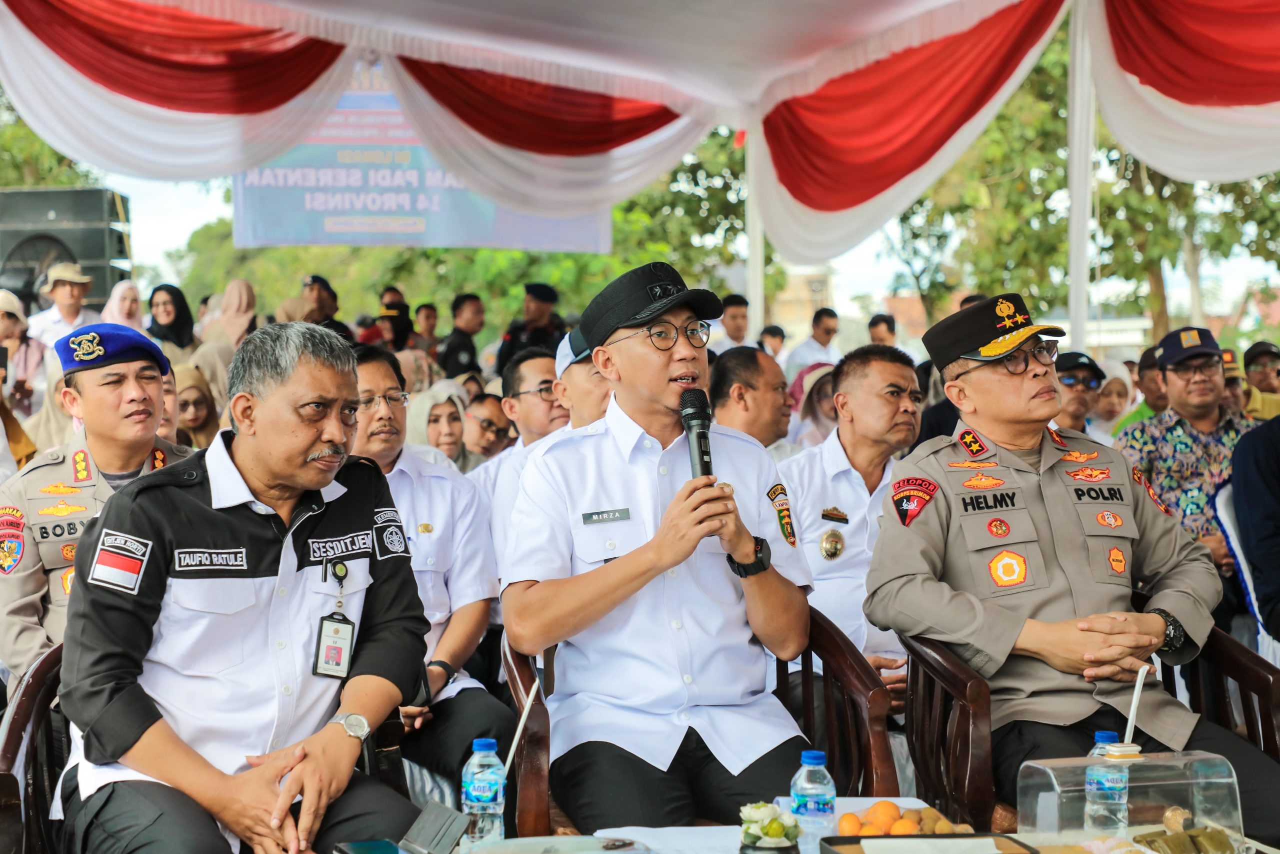 Read more about the article Pemprov Lampung Gaspol Musim Tanam Kedua, Targetkan 3,5 Juta Ton Padi di 2025!