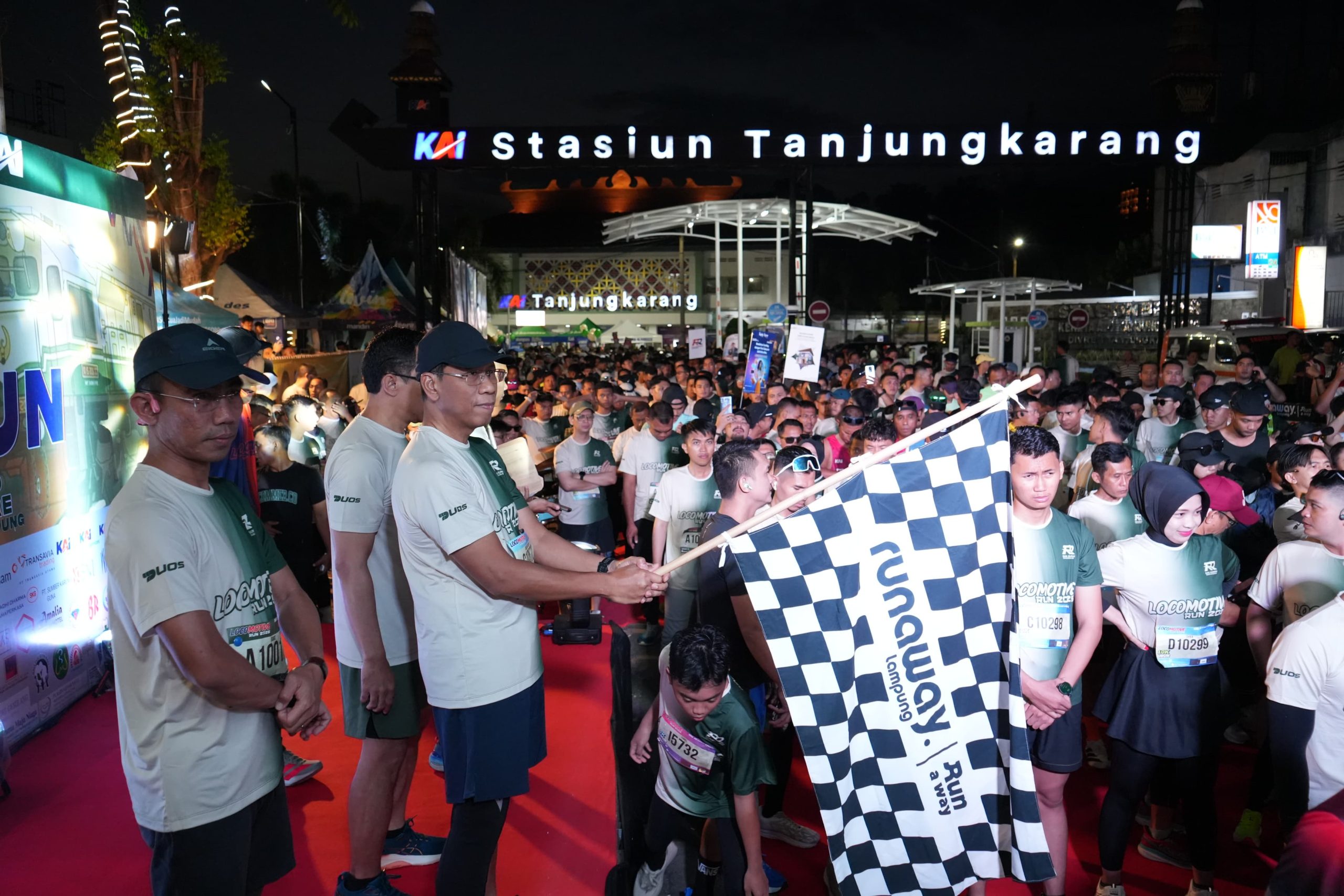 Read more about the article Dorong Gaya Hidup Sehat, PT KAI Divre IV Tanjungkarang Gelar Kegiatan Lari di Kota Bandarlampung