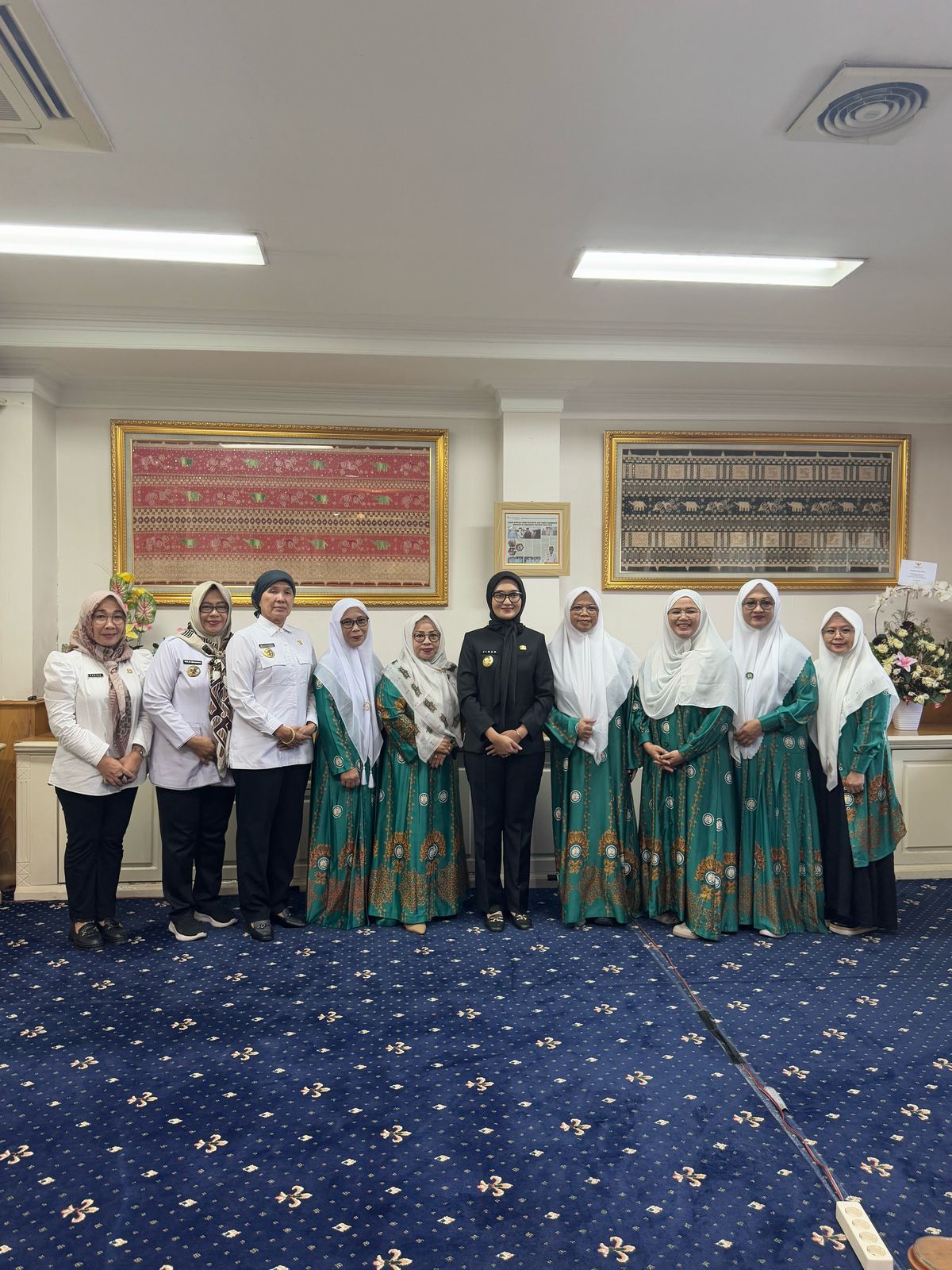 Read more about the article Wagub Jihan Nurlela Terima Kunjungan Silaturahmi Pengurus Jam’iyyah Perempuan Pengurus Pesantren dan Mubalighoh Provinsi Lampung