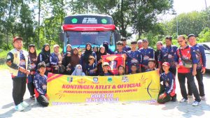 Read more about the article Persatuan Pemanah Berkuda DPD Provinsi Lampung berangkatkan 32 atlit dan official di Kejurnas Jawa Timur
