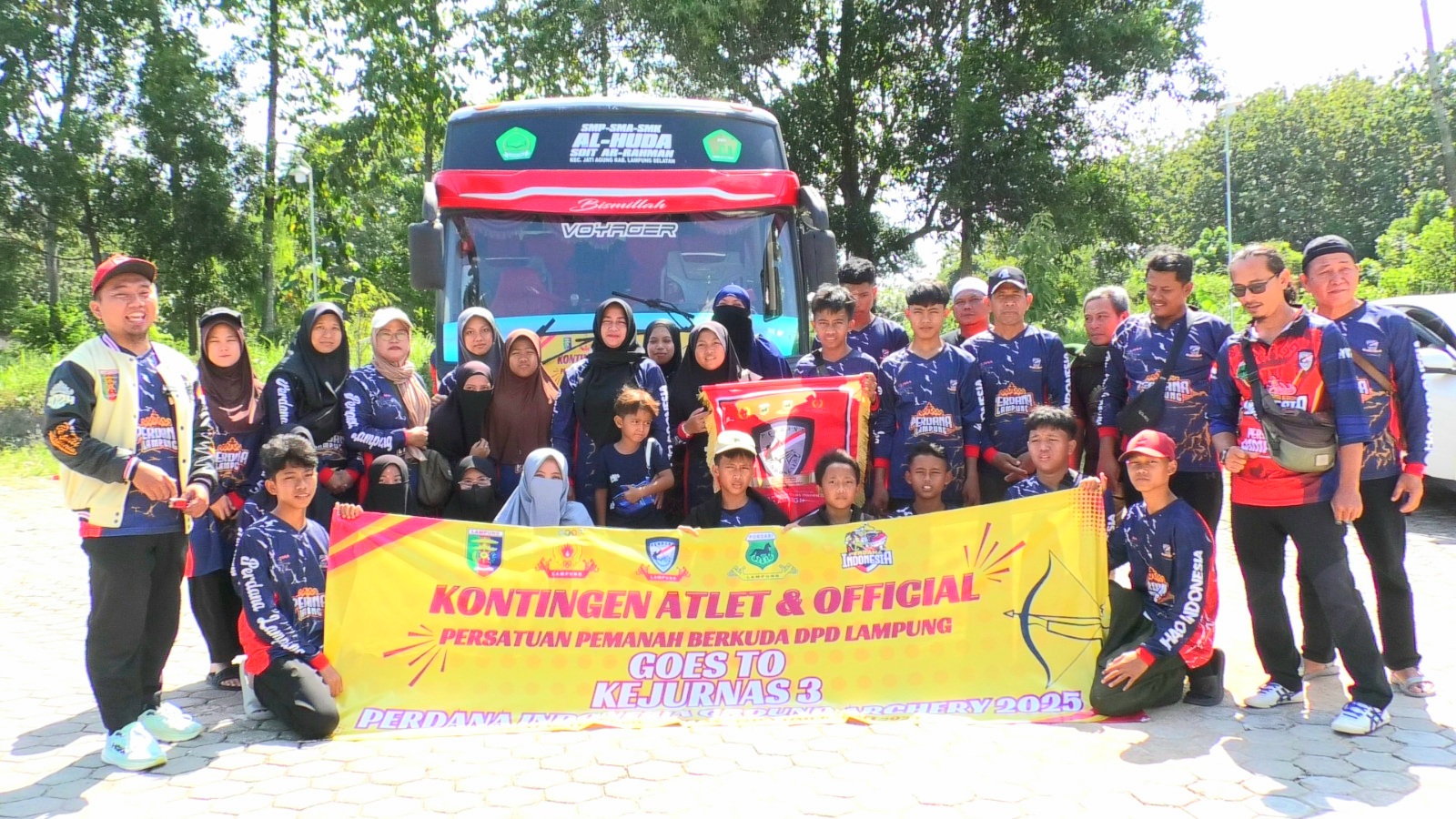 Read more about the article Persatuan Pemanah Berkuda DPD Provinsi Lampung berangkatkan 32 atlit dan official di Kejurnas Jawa Timur