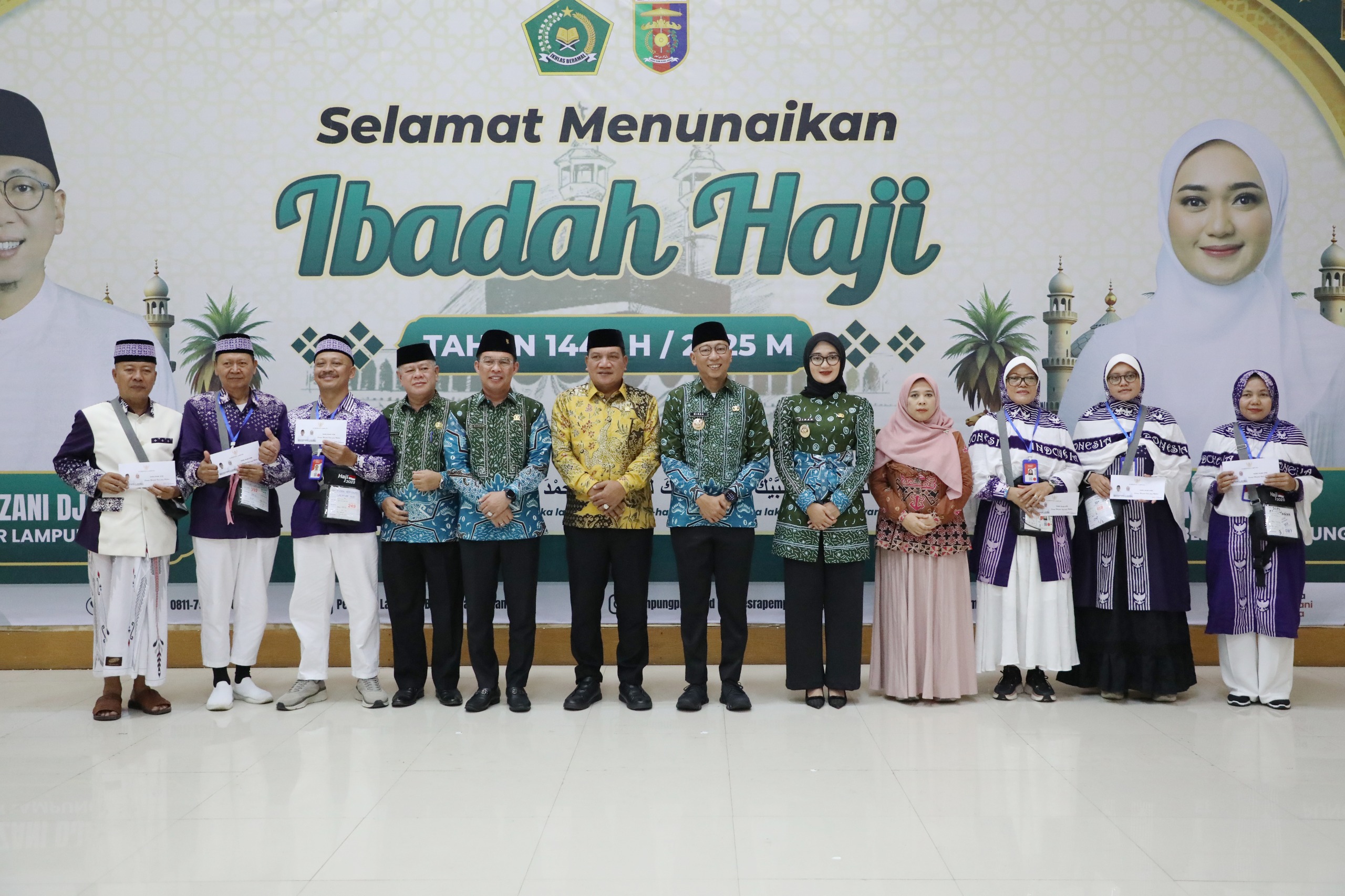 Read more about the article Setiap Jamaah Haji Lampung Terima Uang Saku Rp1 Juta dari Gubernur Mirza
