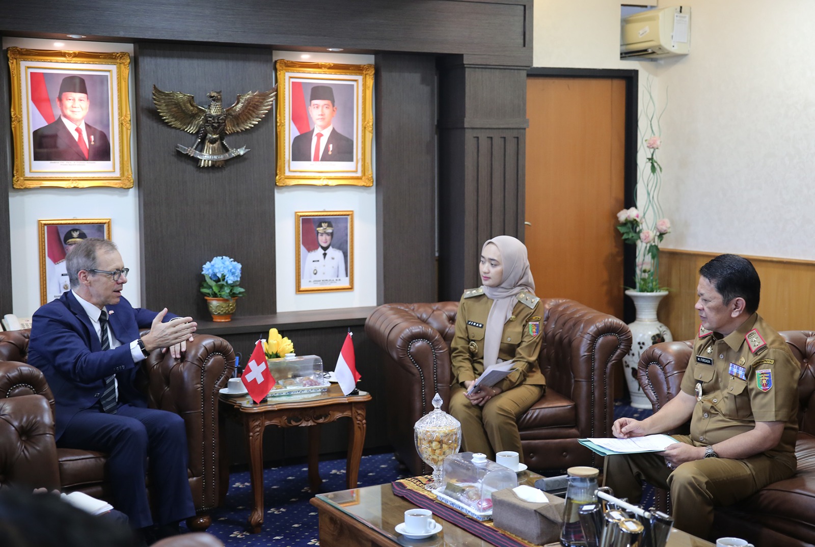 Read more about the article Duta Besar Swiss, Timor Leste dan ASEAN Kunjungi Lampung, Bahas Potensi Kerja Sama Strategis
