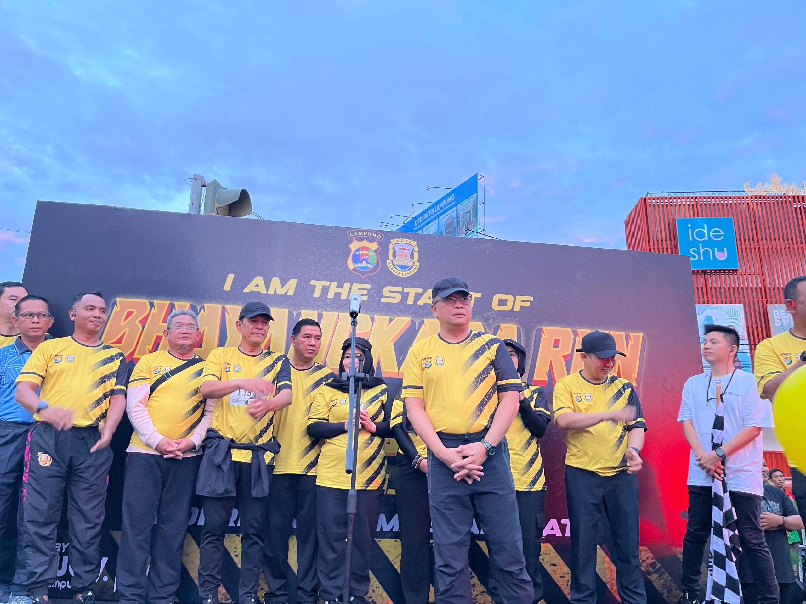 Read more about the article HUT Bhayangkara ke-79, Bhayangkara Run 2025 Dorong Penguatan Kesehatan Masyarakat dan Kembangkan Sport Tourism Lampung