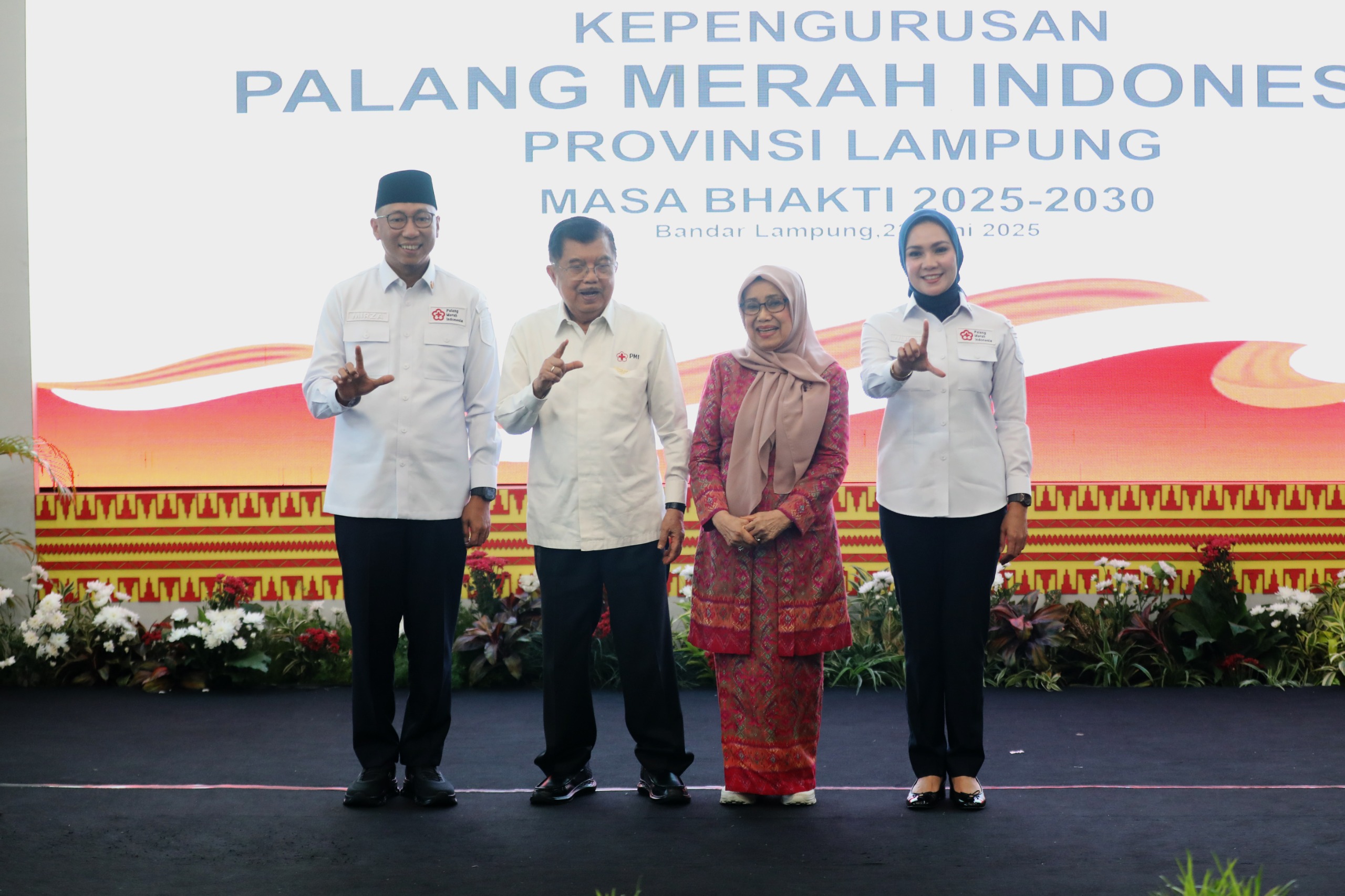Read more about the article Pelantikan Ketua PMI Provinsi Lampung Masa Bakti 2025-2030, Ajak Tingkatkan Kiprah PMI dalam Melayani Masyarakat Lampung