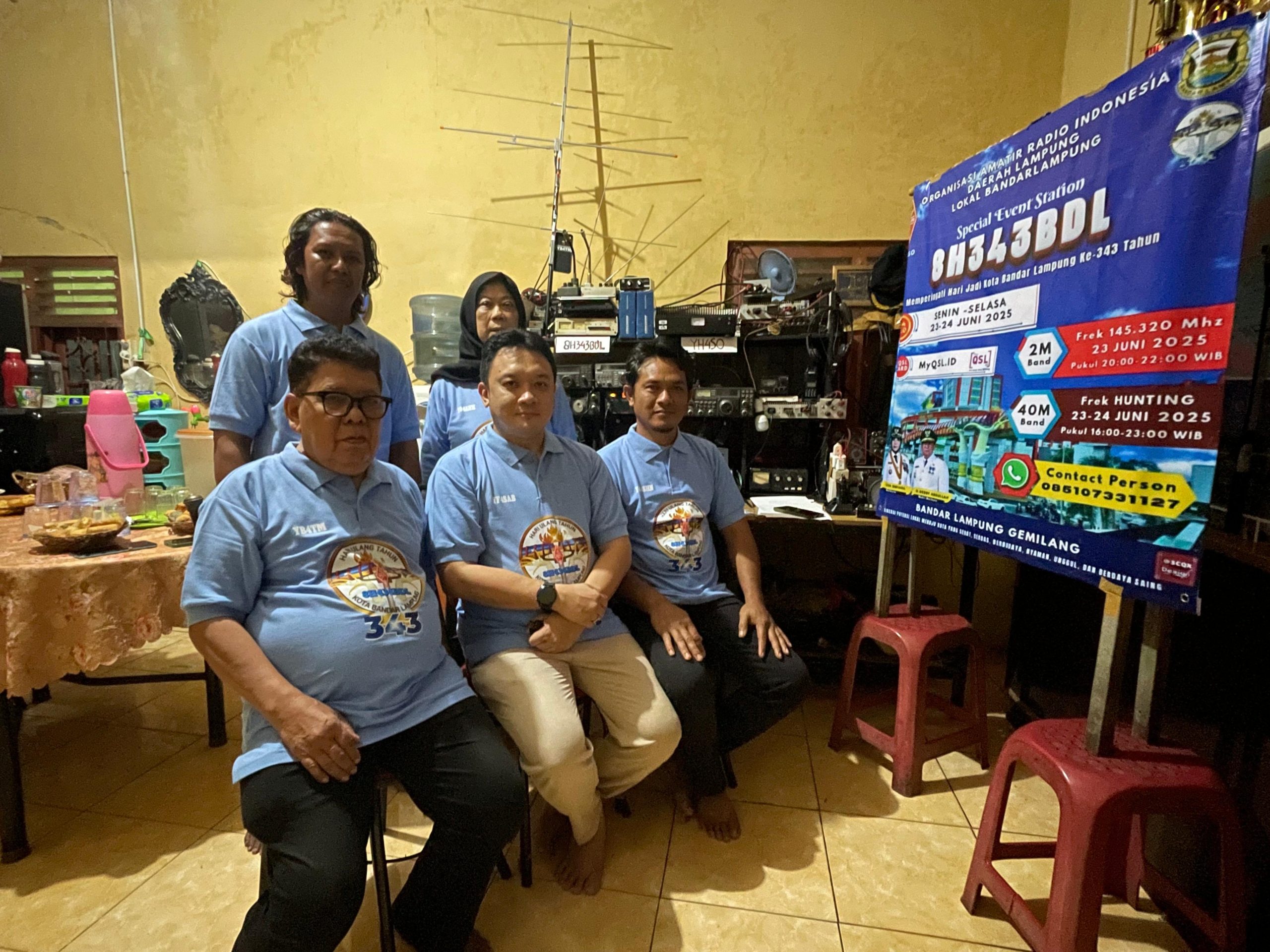 Read more about the article ORARI Lokal Bandar Lampung Mengadakan Spesial Event Station HUT Kota Bandar Lampung ke 343