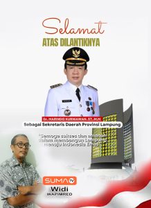 Read more about the article Selamat atas dilantiknya Dr. MARINDO KURNIAWAN, ST. MM. 