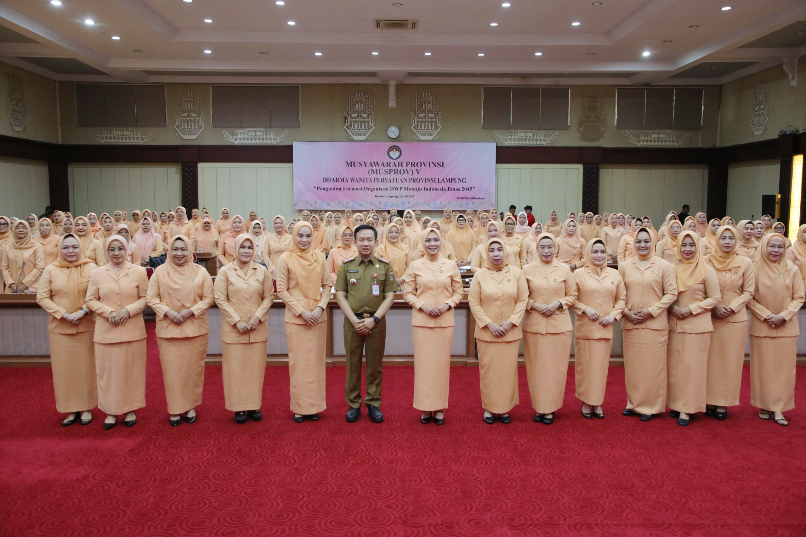 Read more about the article Musprov DWP Lampung Teguhkan Komitmen Pembangunan Berbasis Keluarga Menuju Indonesia Emas 2045