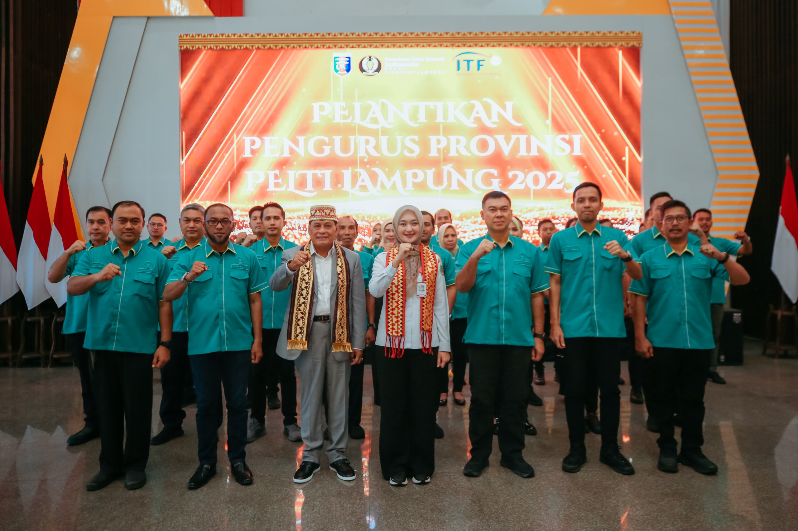 Read more about the article Pelti Lampung Resmi Dilantik, Dorong Semangat Baru dan Persiapan Menuju PON 2032