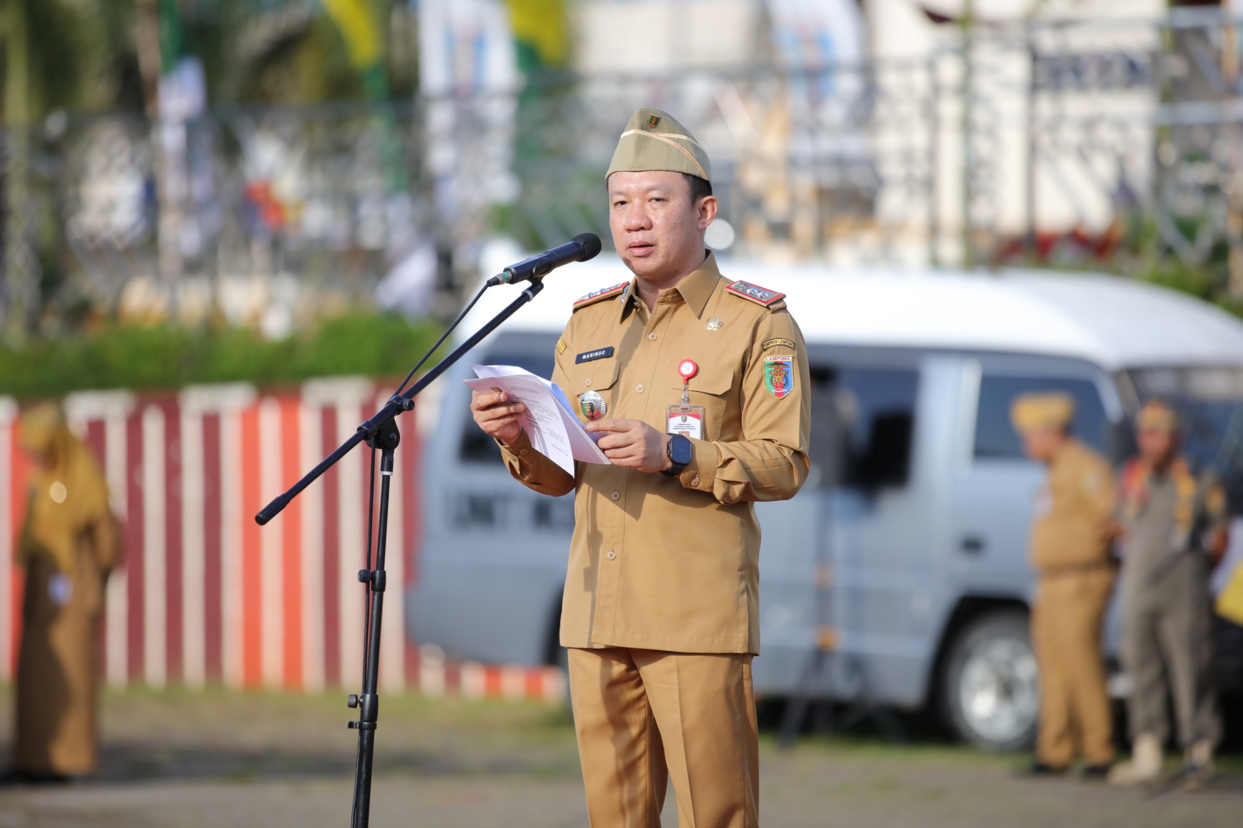 Read more about the article Wujudkan Tata Kelola Pemerintahan yang Transparan dan Akuntabel Diimplementasikan Lewat Apel Mingguan dan Apel Kendaraan Dinas Pemerintah Provinsi Lampung