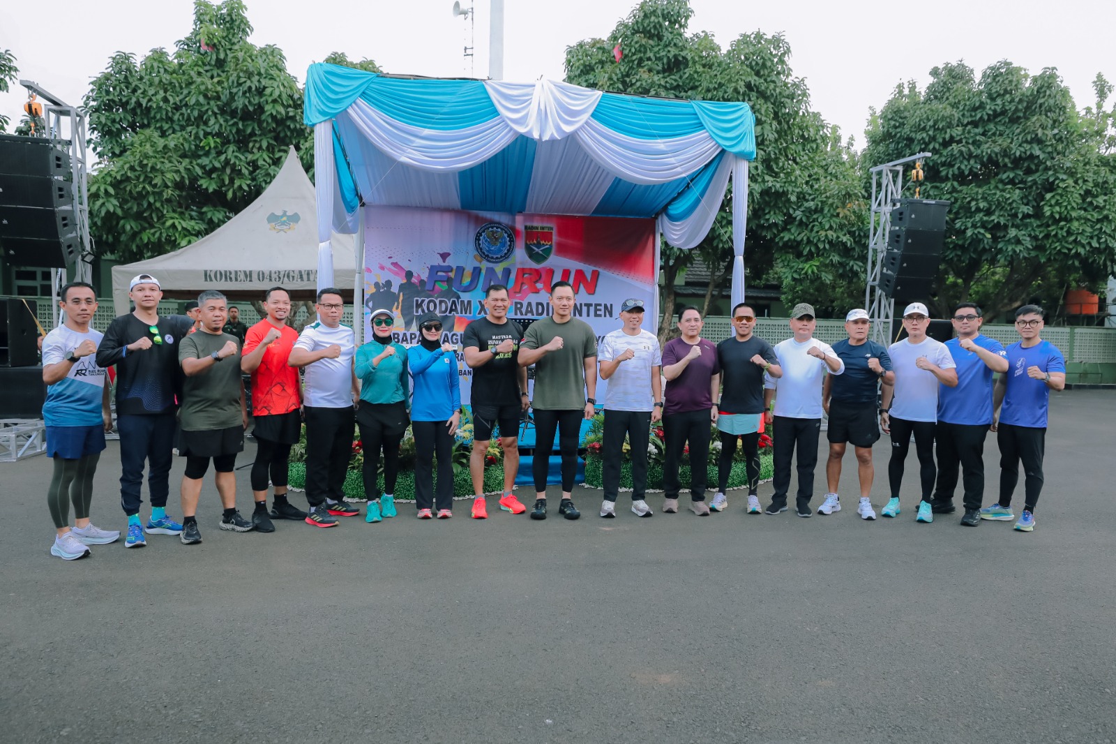 Read more about the article Gubernur Rahmat Mirzani Djausal Dampingi Menko Agus Harimurti Yudhoyono dalam Acara Fun Run di Bandar Lampung, Bangun Kolaborasi Lintas Sektor di Lampung sebagai Pintu Masuk Pulau Sumatera