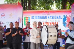 Read more about the article Kejurnas Marching Band FYBI 2025 Resmi Dibuka, Wagub Jihan Nurlela: Satukan Semangat, Disiplin, dan Kreativitas
