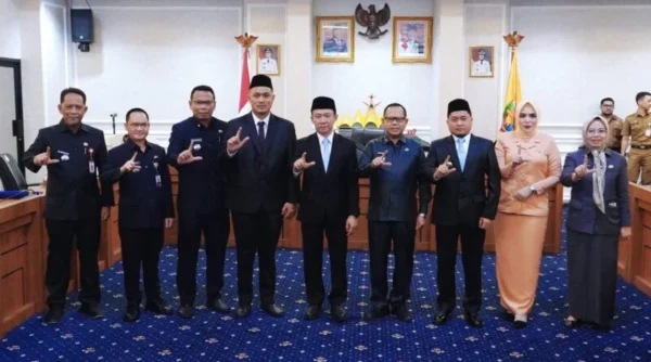 Read more about the article Sekda Lampung Lantik Pejabat Tinggi Pratama dan Administrator, Disperindag Jadi Sorotan Penguatan Ekonomi