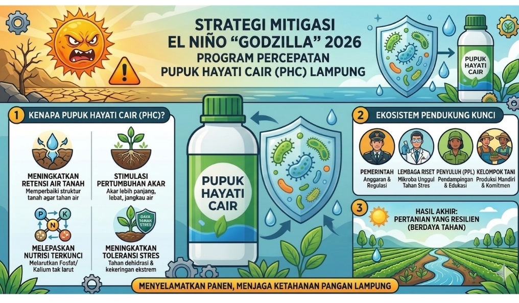 You are currently viewing Pemprov Lampung Matangkan Strategi Antisipasi El Nino untuk Jaga Produktivitas Pertanian