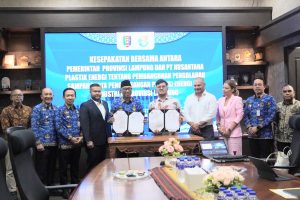 Read more about the article Lampung Siap Jadi Pionir Nasional Pengelolaan Sampah Terintegrasi dan Energi Bersih