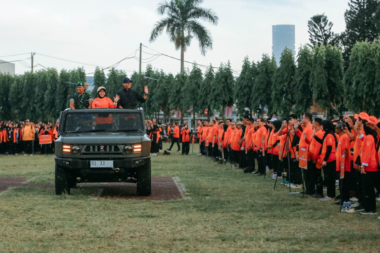 Read more about the article Kepala BPS RI Piminpin Apel Siaga, Gubernur Ajak Masyarakat Sukseskan Sensus Ekonomi