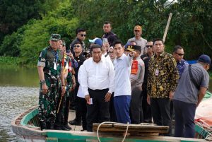 Read more about the article Wapres Gibran dan Wagub Jihan Pantau Pembangunan Jembatan Way Bungur, Percepat Konektivitas Antarwilayah