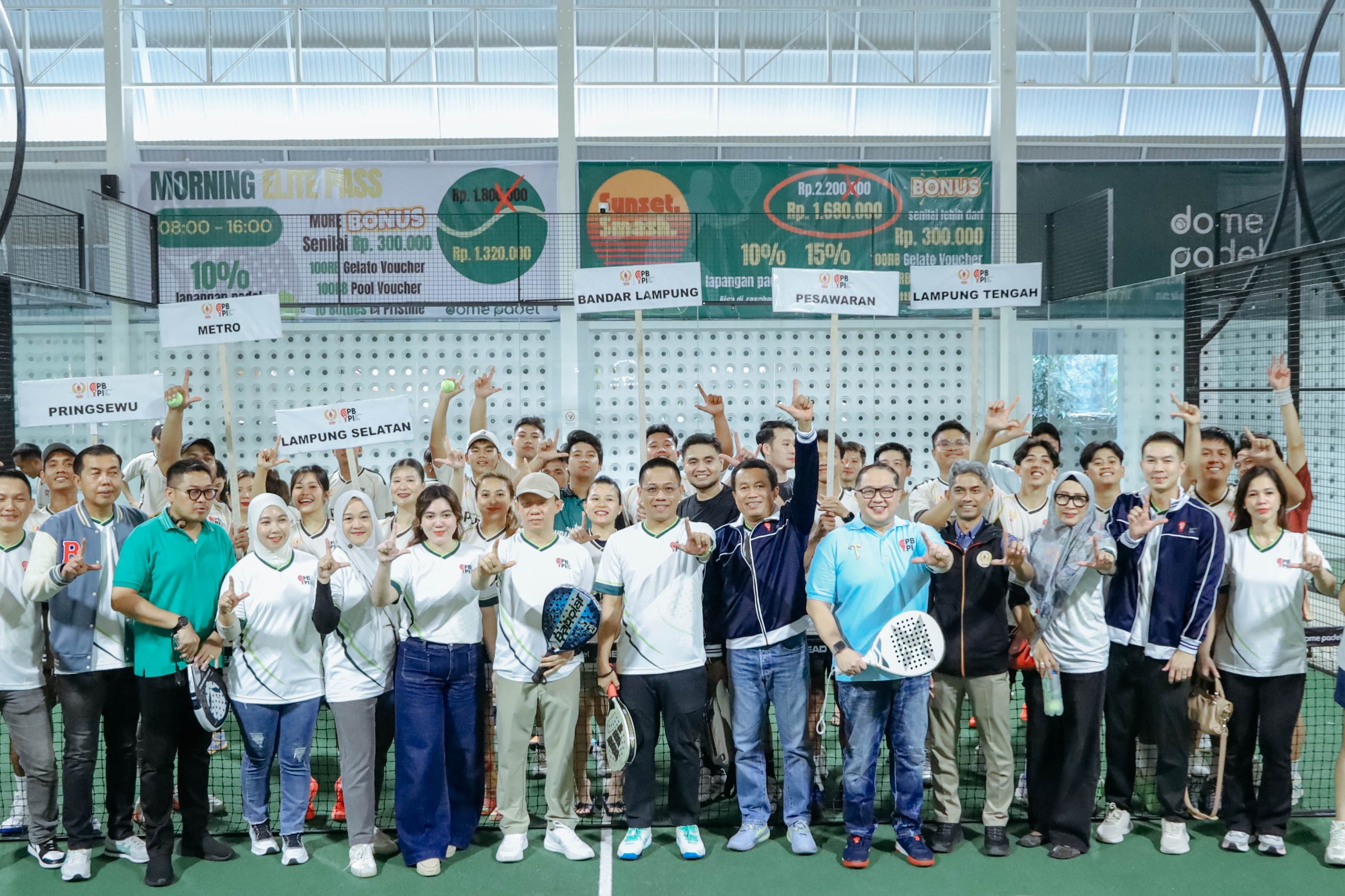 Read more about the article Kejurda Padel Lampung 2026 Resmi Dimulai, Sekdaprov Tekankan Sportivitas dan Dorong Pembinaan Atlet