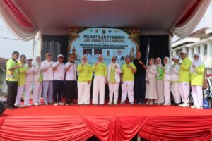 Read more about the article Perwatusi Lampung Dikukuhkan, Gerakan Hidup Aktif dan Sehat Diperluas ke Seluruh Daerah