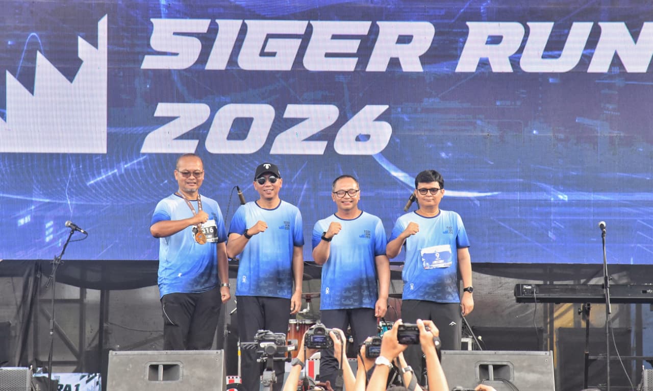 Read more about the article Gubernur Mirza Apresiasi Siger Run 2026, Perkuat Literasi Ekonomi dan Transformasi Digital