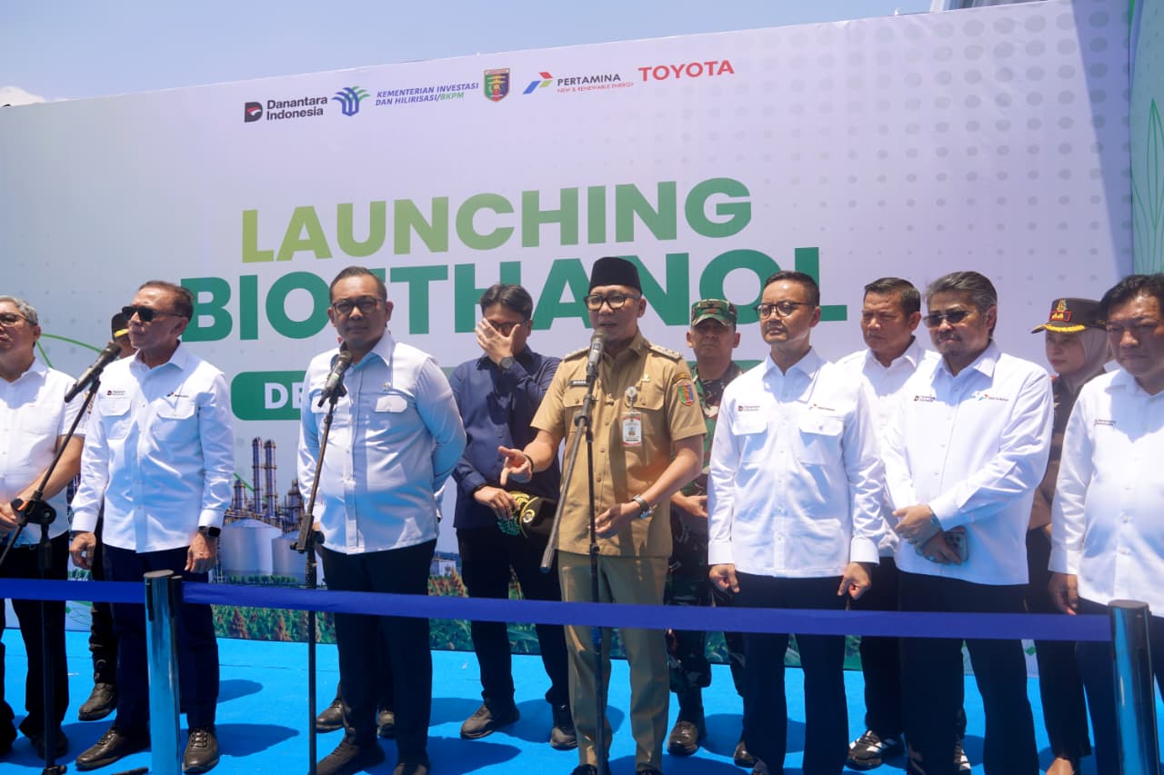 Read more about the article Dari Lumbung Pangan Jadi Lumbung Energi, Gubernur Mirza Dorong Lampung Pimpin Pengembangan Bioetanol
