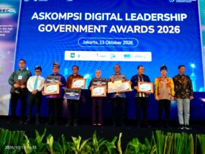 Read more about the article Sekdaprov Lampung Marindo Kurniawan Raih Peringkat Kedua ADLG Awards 2026