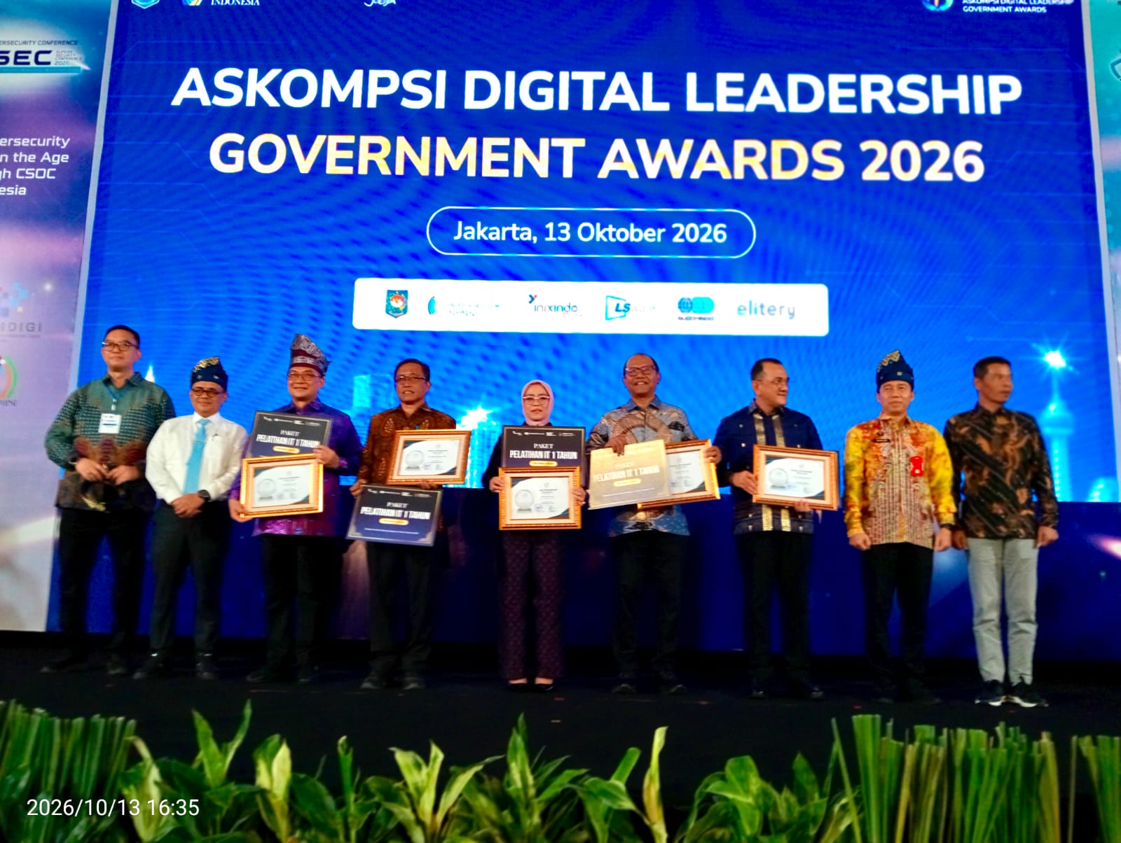Read more about the article Sekdaprov Lampung Marindo Kurniawan Raih Peringkat Kedua ADLG Awards 2026
